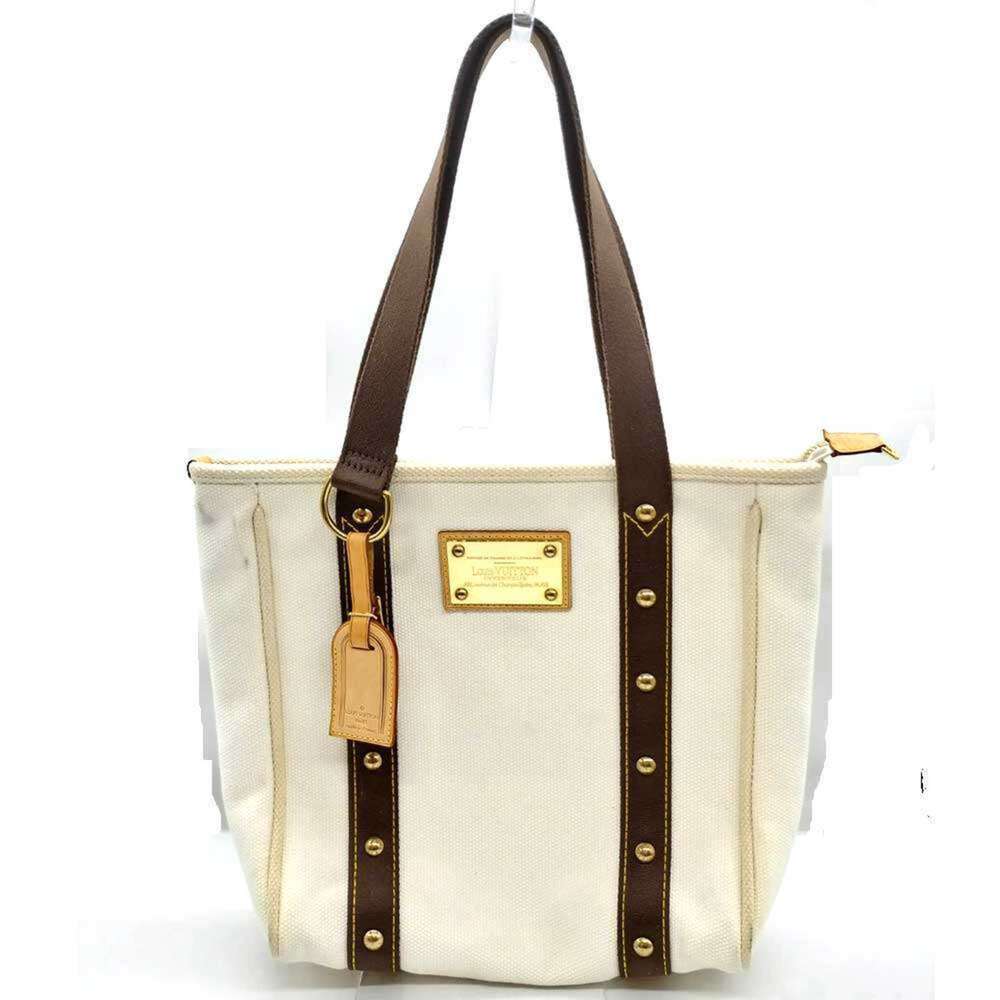 LOUIS VUITTON Brown Canvas Tote Bag - Picture 1 of 6